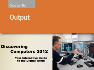 Chapter 6: Output