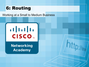 6: Routing