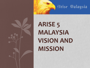 Arise 5 M&V - Arise 5 Malaysia