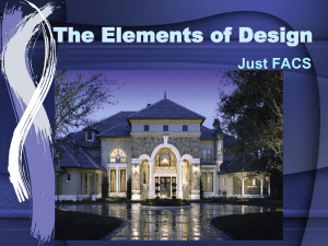 Ch. 17: The Elements of Design
