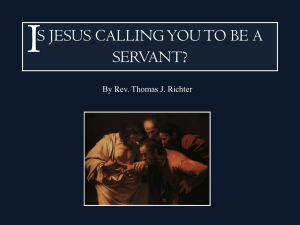 IS JESUS CALLING YOU TO BE A CATHOLIC PRIEST?