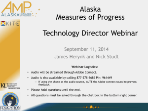 AMP TD 9-11-2014 - Alaska Measures of Progress