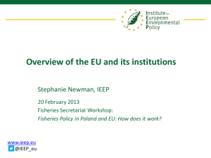 Overview of the EU and its institutions