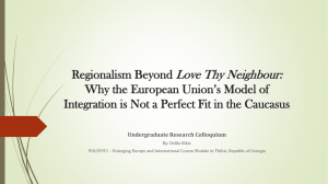 Why the European Union`s Model of Integration is Not a Perfect