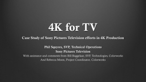 4K for TV