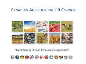 Canadian Agricultural HR Council