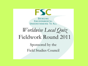 FSC Fieldwork Round