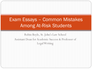 7-Robin Boyle Laisur.. - Law School Academic Success Project