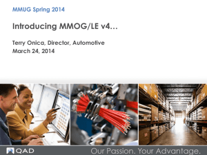 MMOG/LE - Version 4 - Midwest User Group