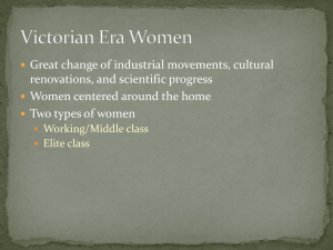 Carmilla, Sexuality, and Victorian Women Presentation