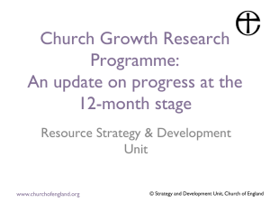 Church Growth Research Programme