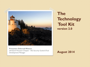 Technology Tool Kit Presentation