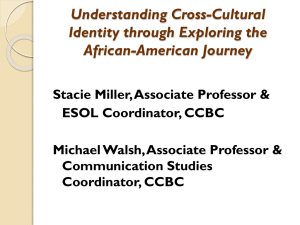 Understanding Cross-Cultural Identity through Exploring the