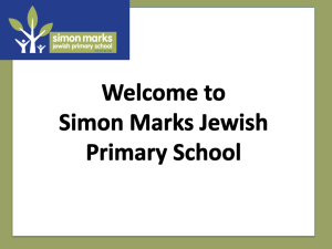 induction - Simon Marks Jewish Primary School