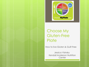 Choose My Gluten-Free Plate