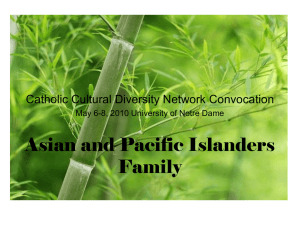 Asian Pacific Islander Family