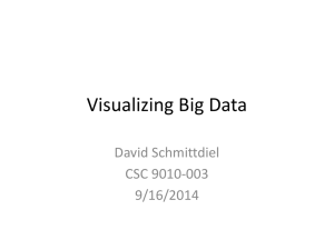 Visualizing Big Data - Villanova University