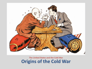 Cold War Begins
