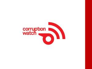 Read more - Corruption Watch