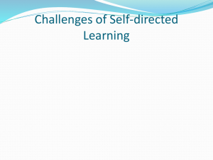 3. WHAT IS SELF DIRECTED LEARNING?