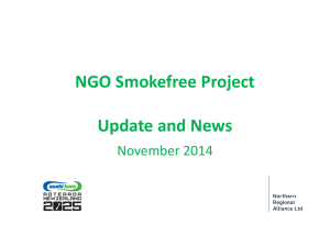 NGO Smokefree Survey