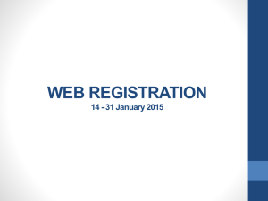 2015 web registration Instructions - North