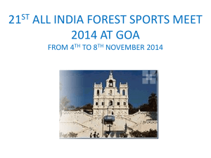 20th All India Forest Sports Meet 2013 PANCHAKULA