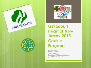 2015 Cookie Training Presentation