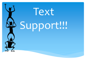 Text Support!!!