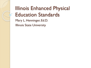 Illinois Enhanced Physical Education Standards
