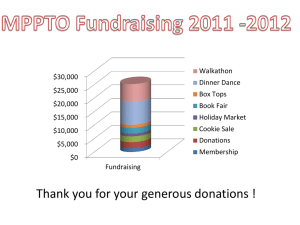 MPPTO Fundraising 2011 -2012