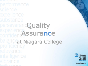 Program Quality Assurance Process Audit (PQAPA)