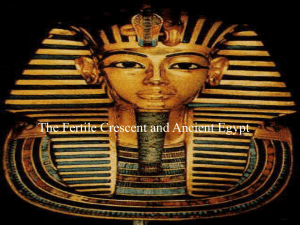Fertile Crescent and Ancient Egypt[1]