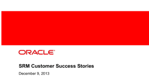 SRM Customer Success Stories