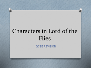 Characters in Lord of the Flies
