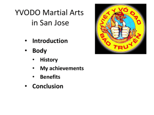 YVODO Martial Arts in San Jose