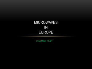 Mirowaves in Europe by K6JEY
