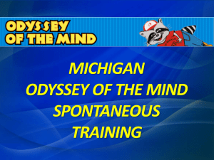 Spontaneous Training PowerPoint