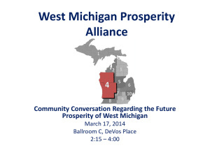 West Michigan Regional Prosperity Alliance