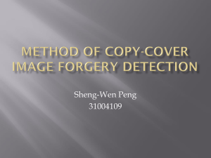 A Comparison Study on Copy-Cover Image Forgery Detection