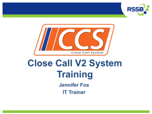 CCSv2 RSSB Training Presentation