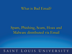 What is Bad Email?