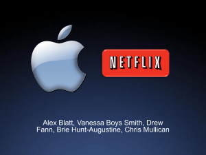 Apple & Netflix Acquisition Presentation