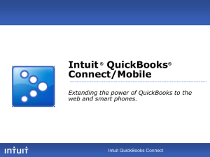 QuickBooks Mobile--Access QB Data from Phone