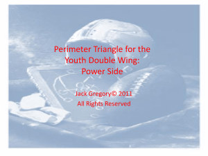 perimeter triangle - Gregory Double Wing