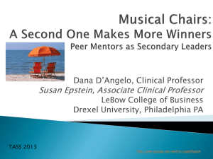 A Second One Makes More Winners [PowerPoint]