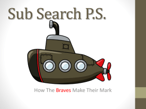 The SUB phase of SubSearch (PS)