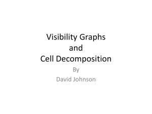 Day 9 - Visibility Graphs and Cell Decomposition