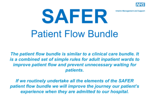 SAFER patient flow bundle here