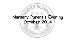 Autumn 2014 Parents Evening Slideshow